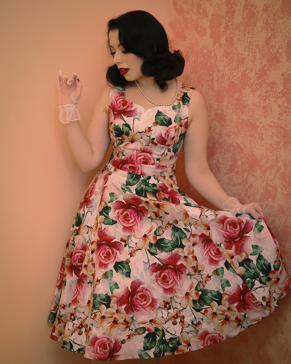 Gracie Floral Swing Dress